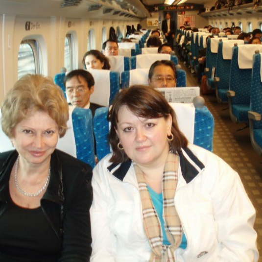 Скоростной поезд Токио-Осака