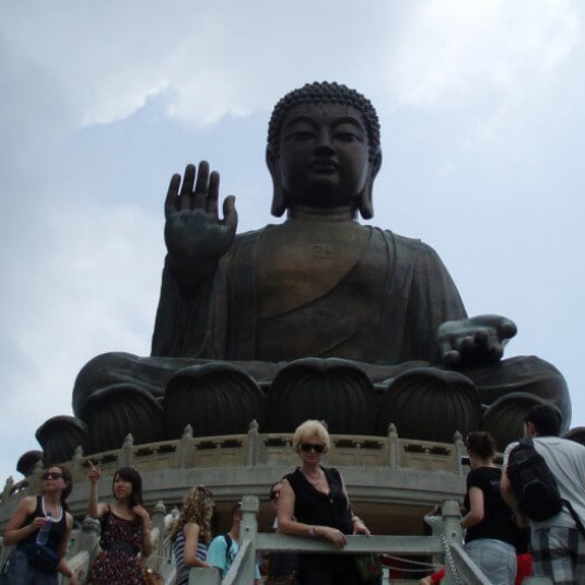 У ног самого большого Будды в мире